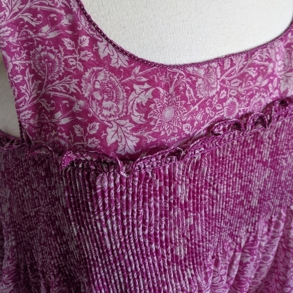 MAX Studio Pink Empire Waist Tank Top M - Picture 5 of 10